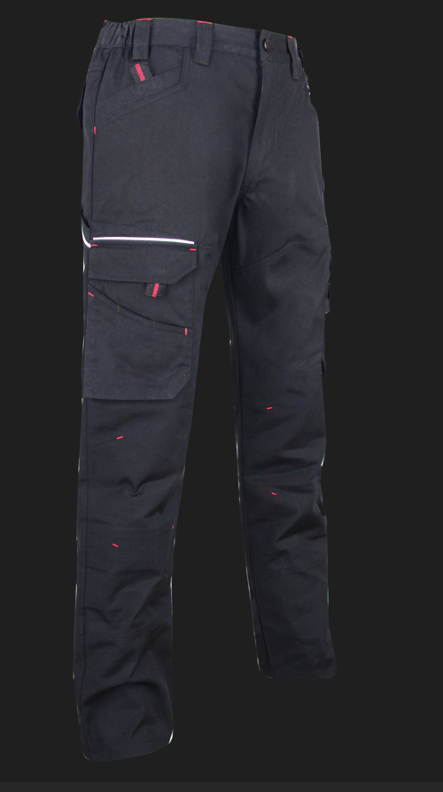Basalt Stretch Canvas Work Trousers