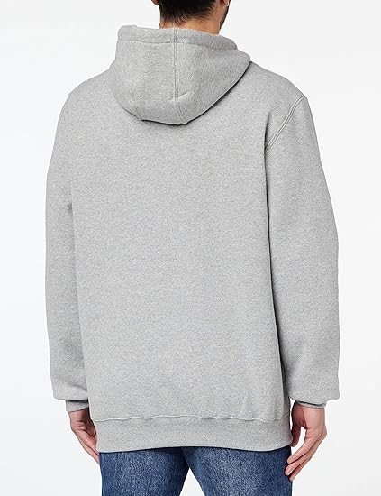 Carhartt Loose Fit Midweight Logo Graphic Sweatshirt Heather Grey