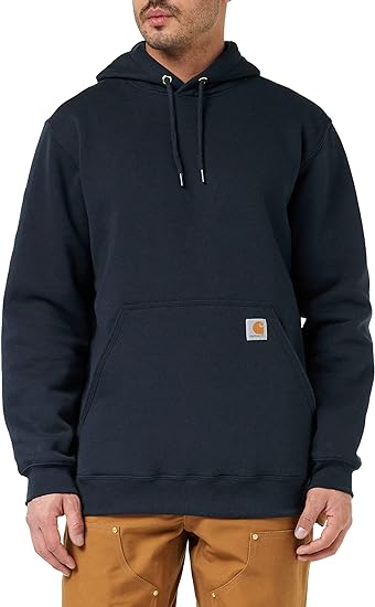Carhartt Loose Fit Midweight Mens Hooded Sweatshirt Navy