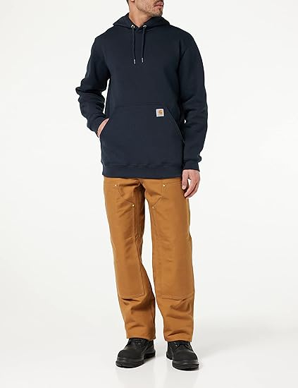 Carhartt Loose Fit Midweight Mens Hooded Sweatshirt Navy