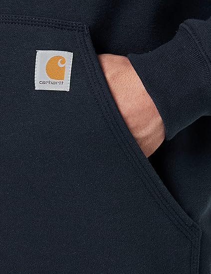 Carhartt Loose Fit Midweight Mens Hooded Sweatshirt Navy