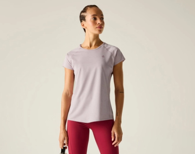 Dare 2 Be Ladies Corral Tee Mauve Shadow