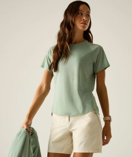 Dare 2 Be Ladies Nimble Tee Glacier Green
