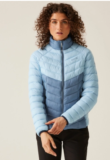 Regatta Dalent Womens Quilted Jacket Clear Sky Coronet Blue