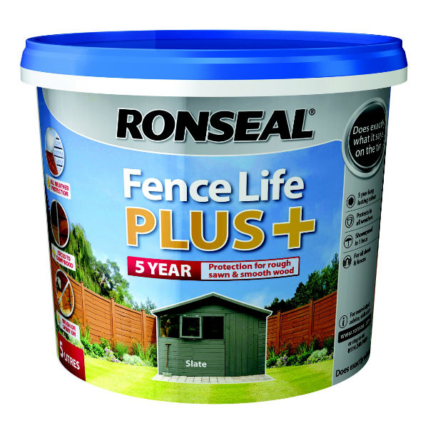 RONSEAL FENCELIFE PLUS+ 5L MEDIUM OAK