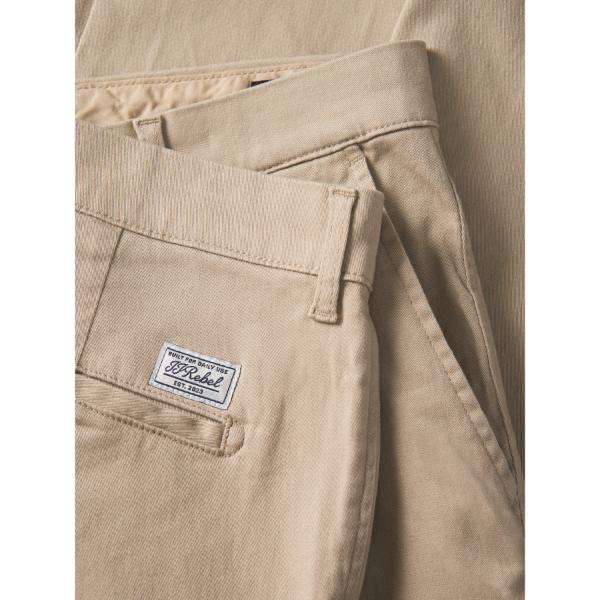 JJ Rebel Michael Mens Slim Fit Chinos Crockery