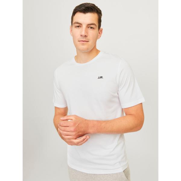 JJ Rebel Mens Logo Tee White
