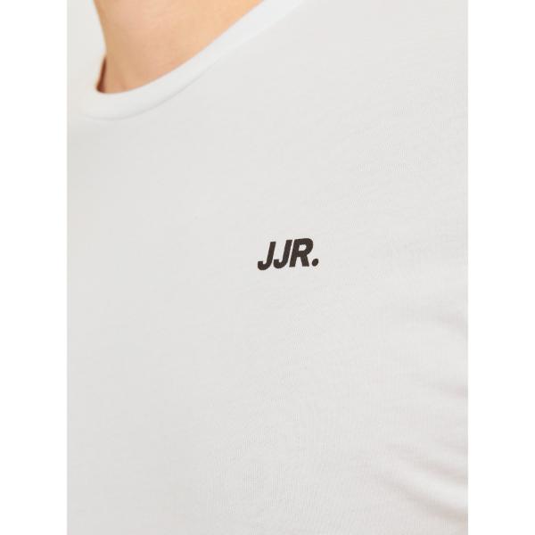 JJ Rebel Mens Logo Tee White