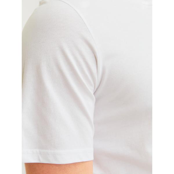 JJ Rebel Mens Logo Tee White