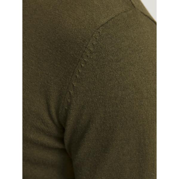 JJ Rebel Callum Mens Crew Neck Pullover Forest Night