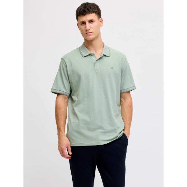 JJ Rebel Zell Mens Polo Shirt Turquoise