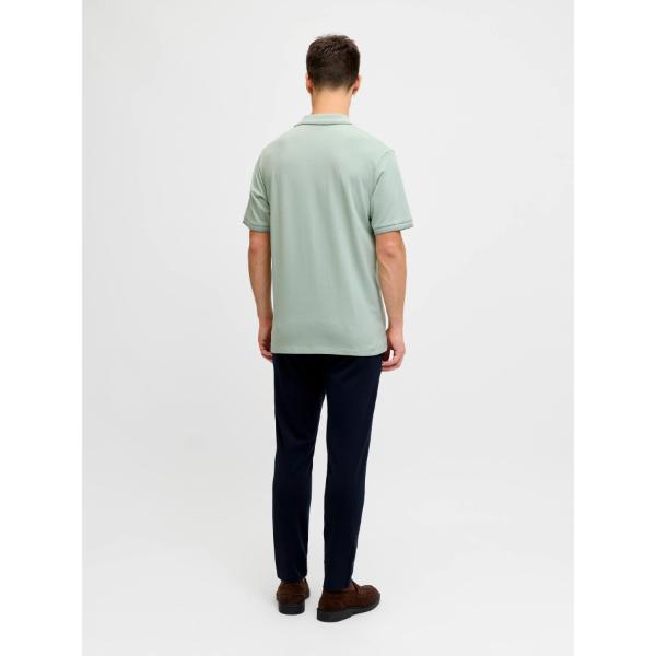 JJ Rebel Zell Mens Polo Shirt Turquoise