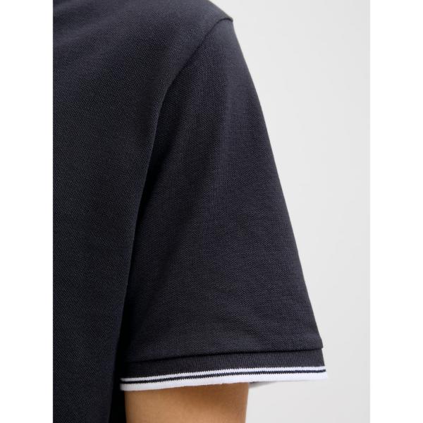 JJ Rebel Zell Mens Polo Shirt Black