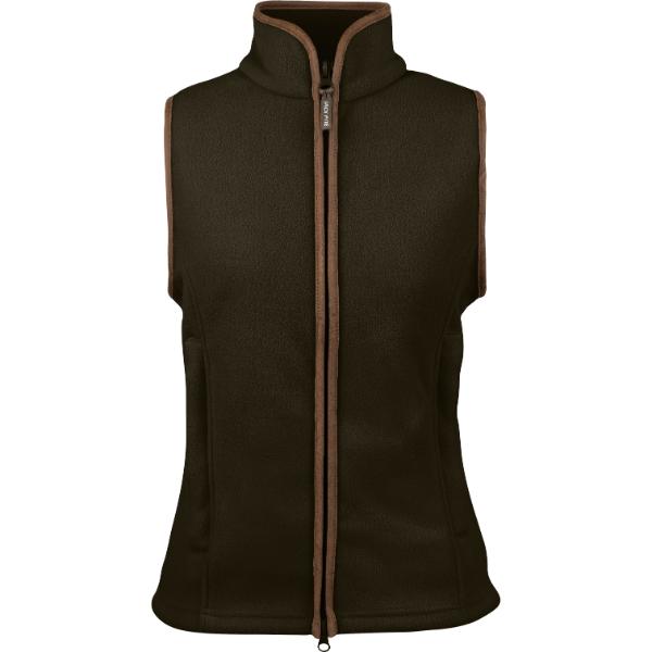 JP Ladies Country Man Fleece Gilet Dark Olive