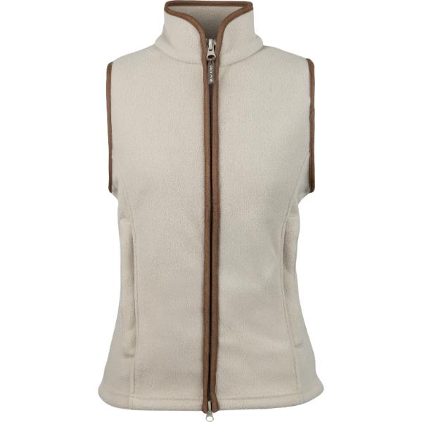 JP Ladies Country Man Fleece Gilet Mushroom