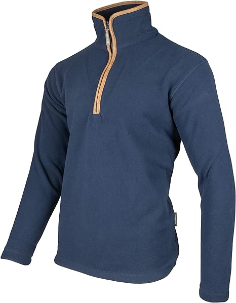 JP Country Man Fleece 1/4 Pullover Navy