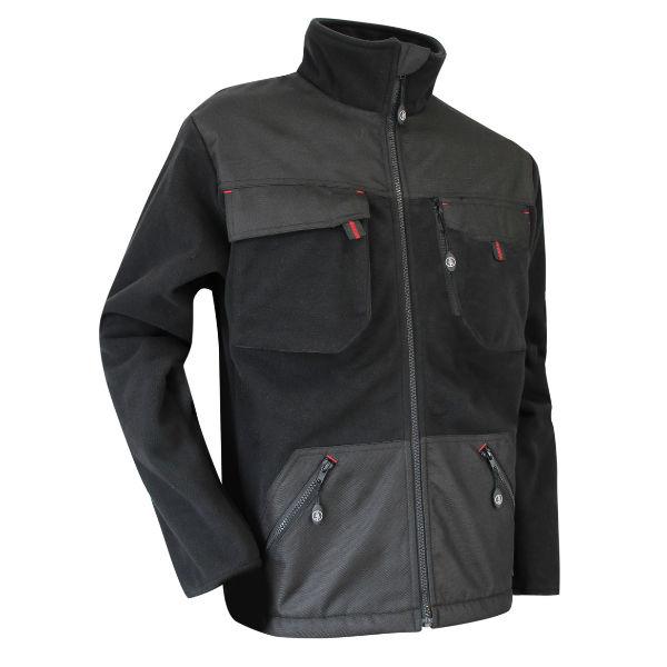 LMA Beton Double Sided Fleece Jacket Black