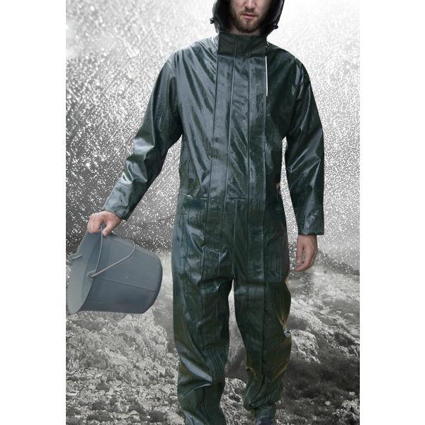 LMA Waterproof Rain Coverall Meteore Green