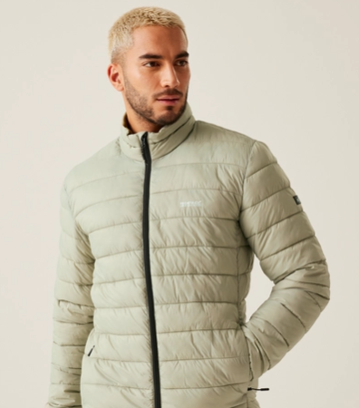 Regatta Marizion Mens Padded Jacket Abbeystone Nephrite Green