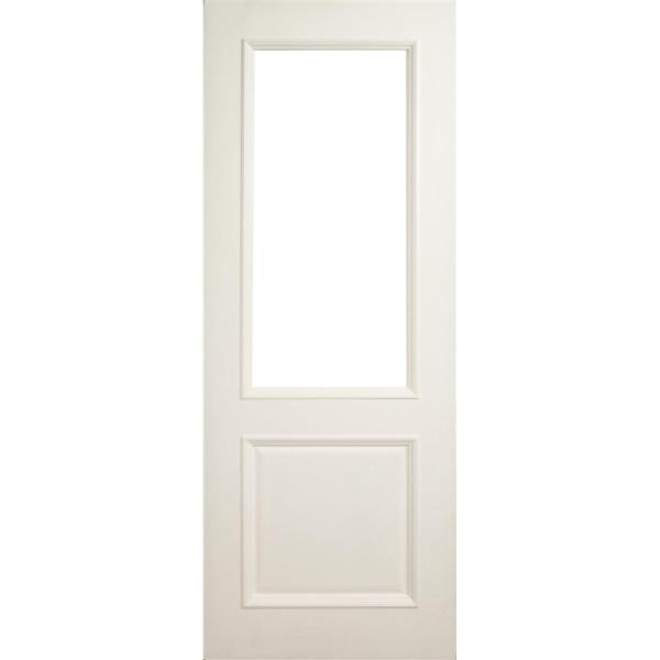 Indoors Monroe Primed 2 Panel Unglazed Bolection Door