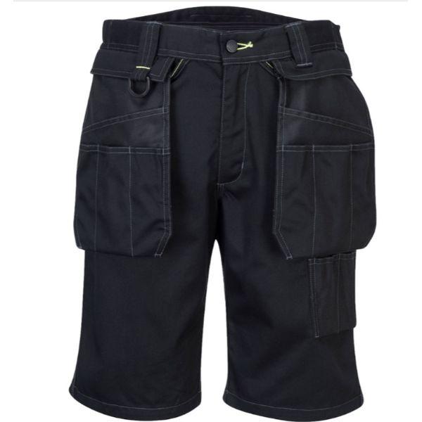 Portwest Pw3 Holster Work Shorts Black