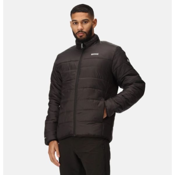 Regatta Freezeway III Mens Baffled/Quilted Jackets Black AW23