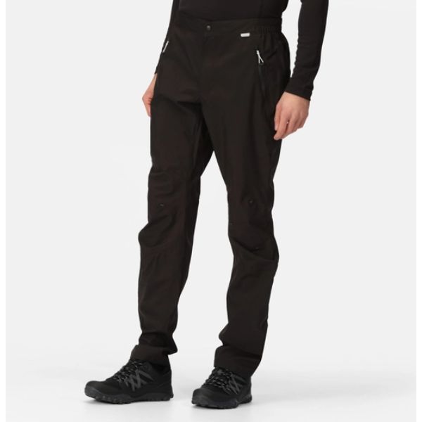Regatta Highton Stretch Mens Overtrousers Black AW23