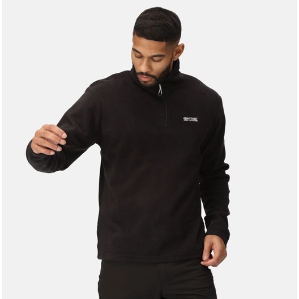 Regatta Thompson Fleece Mens Fleece Black AW23