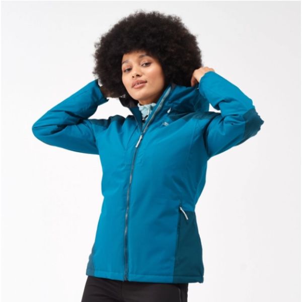 Regatta Wm Highton StrIII Womens Jackets Waterproof Insulated 20 Glfstrm/RfLk AW23