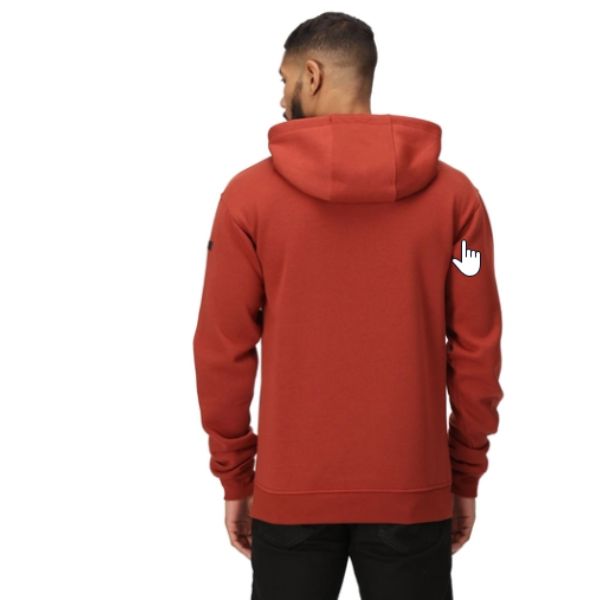 Regatta Ortolan Hoody Mens Fleece Burnt Henna AW23