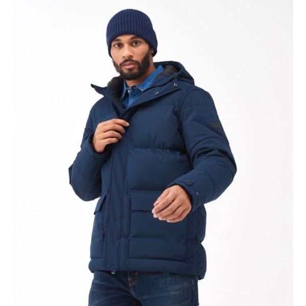 Regatta Falkner Mens Baffled/Quilted Jackets Navy AW23