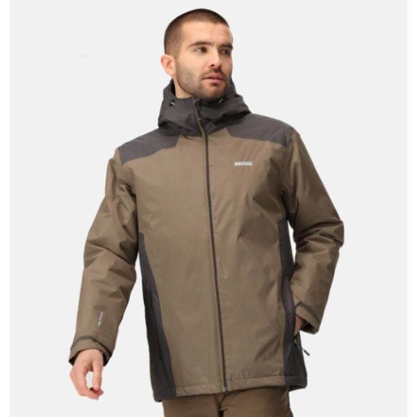 Regatta Thornridge II Mens Jackets Waterproof Insulated Crocodil/Ash AW23