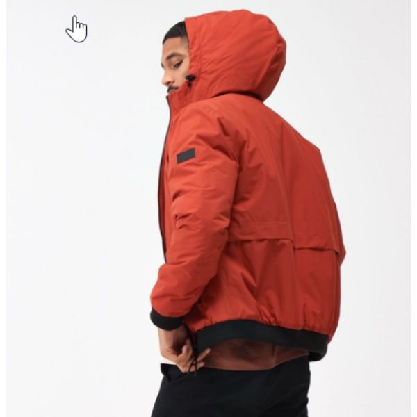 Regatta Renly Mens Jackets Waterproof Insulated Burnt Henna AW23