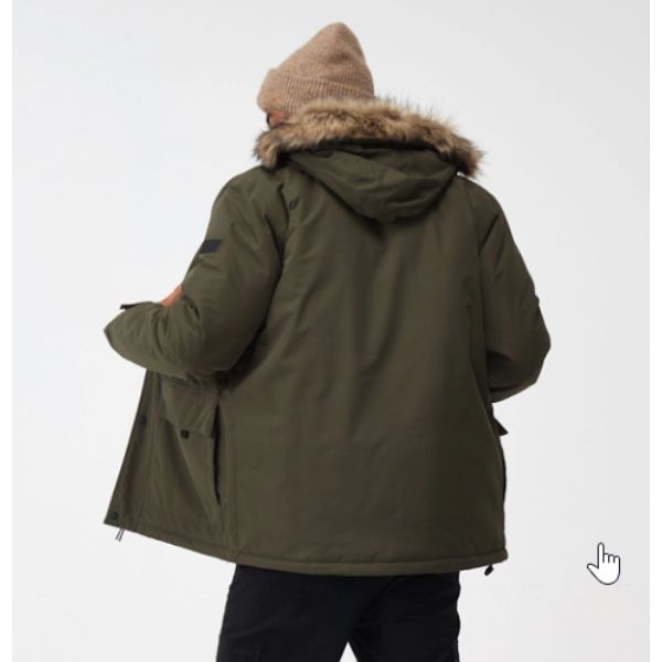 Regatta Salinger IV Mens Jackets Waterproof Insulated Dark Khaki AW23