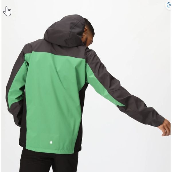 Regatta Birchdale Mens Waterproof Jacket Field Green/Ash AW23