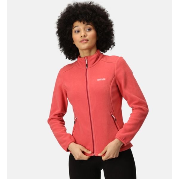 Regatta Floreo IV Womens Fleece Mineral Red