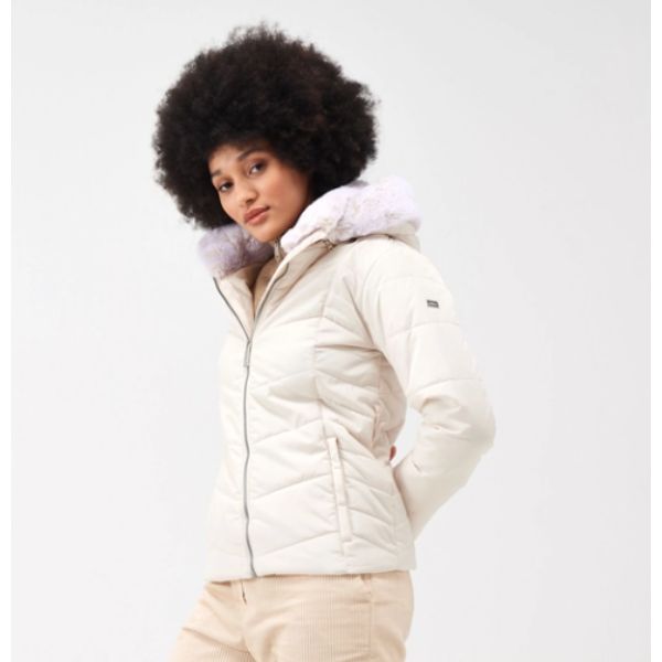 Regatta Wildrose Womens Baffled/Quilted Jackets LightVanilla AW23