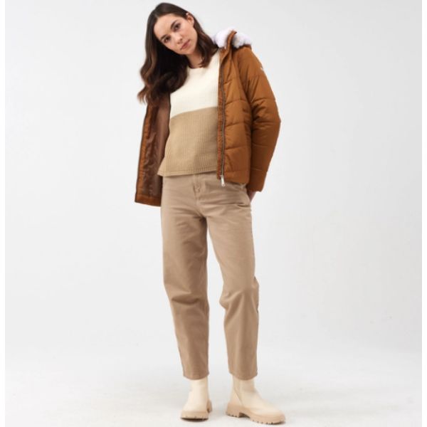 Regatta Wildrose Womens Baffled/Quilted Jackets 20 Rubber AW23