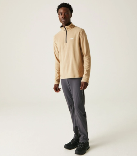 Regatta Thompson Mens Fleece Oat/Ash