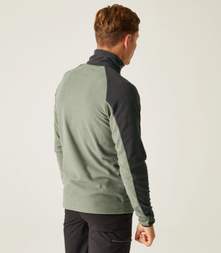 Regatta Fellard Mens Fleece Agave Green/Ash