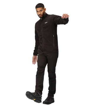 Regatta Hadfield Mens Fleece Black