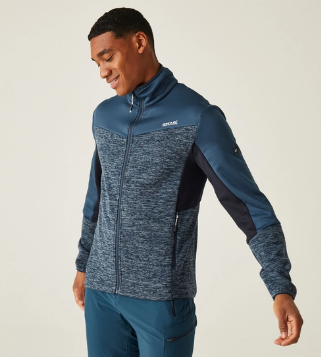 Regatta Coladane VI Mens Fleece Moonlight Denim Marl/Moonlight Denim