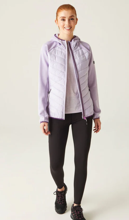 Regatta Andreson VIII Womens Quilted Jacket Lilac Frost/Sunset Purple
