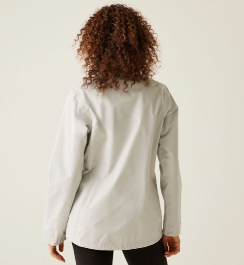 Regatta Birchdale Womens Waterproof Shell Jacket Heather/Seal Grey