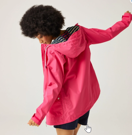 Regatta Bayletta Womens Waterproof Shell Jacket Shell Pink