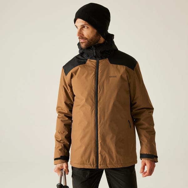 Regatta Thornridge Mens Jacket Nut Brown/Black