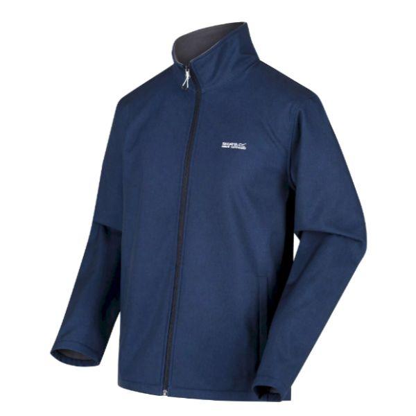 Regatta Cera V Navy Marl Mens Softshell Jacket