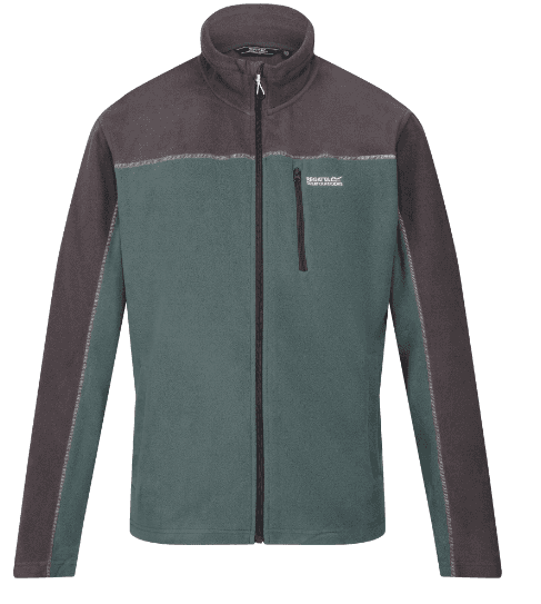 Regatta Fellard Mens Fleece Seapine/Seal Grey