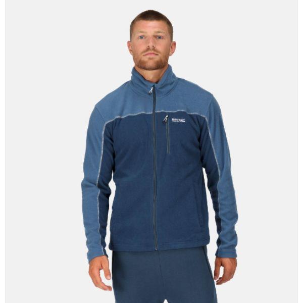 Regatta Fellard Mens Fleece Bluewing/Steelr
