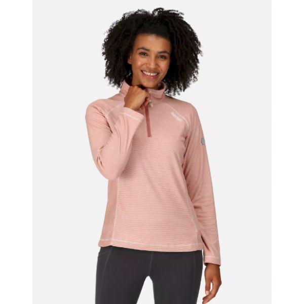 Regatta Womens Montes Womens Fleece Terracotta/White